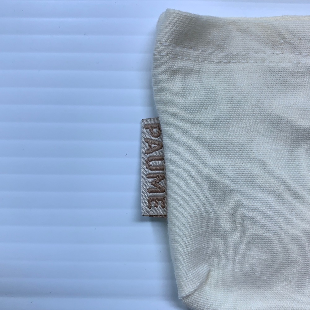 PAUME Womens OS Cream Cotton Overnight Moisturizing Spa Socks - Picture 4 of 5